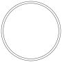 Cometic Gasket C15349 Cometic Holley 4500 Dominator .060in Fiber Air Cleaner Mounting Gasket - 7.3125in Diameter