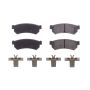 PowerStop 17-1315 PowerStop - Z17 Low-Dust Ceramic Brake Pads with Hardware