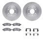 Dynamic Friction 6512-47304 Rotor Kit