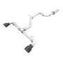AWE Tuning 3020-33658 AWE 2022 VW GTI MK8  Track Edition Exhaust - Diamond Black Tips