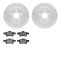 Dynamic Friction 4502-99071 Rotor Kit