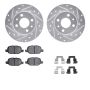 Dynamic Friction 7512-07000 Rotor Kit