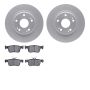 Dynamic Friction 4502-59191 Rotor Kit