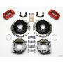 Wilwood 140-11404-DR Dynapro Low-Profile 11.00in P-Brake Kit Drill-Red New Big Ford 2.50in Off Front Mount