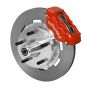 Wilwood 140-14532-R Forged Dynalite Front Kit 19.00in Plain Rotor RedWWE ProSpindle (5x5.00in Hub)