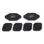 Ti22 PERFORMANCE TIP5124 Exhaust Port Blockoffs Aluminum Standard Port