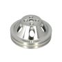 RACING POWER CO-PACKAGED RPCR9479POL Pol Alum SBC Double Gro ove Pulley