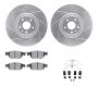 Dynamic Friction 7612-73052 Rotor Kit