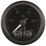 AutoMeter ST3509 Stack 52mm 40-140 Deg C 1/8in NPTF Male Pro-Control Oil Temp Gauge - Black