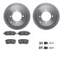 Dynamic Friction 6512-72132 Rotor Kit