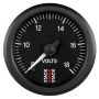 AutoMeter ST3316 Stack 52mm 8-18V Pro Stepper Motor Battery Voltage Gauge - Black