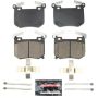 PowerStop Z23-2144 PowerStop - Z23 Daily Driver Carbon-Fiber Ceramic Brake Pads with Hardware Kit