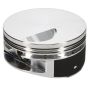 JE Pistons 338238 454BBC FT 4.56in Bore -3cc Flat Top 1.12in Comp Height 0.99in Pin Diameter - Set of 8