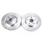 PowerStop JBR1127XPR PowerStop Evolution Performance Drilled, Slotted & Plated Brake Rotor Pair