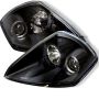 SPYDER 5011374 Projector Headlights - LED Halo - Black