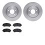 Dynamic Friction 6502-67389 Rotor Kit