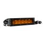 Diode Dynamics DD5044S 6 In LED Light Bar Single Row Straight SS6 - Amber Wide Light Bar (Single)