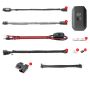 XKGLOW KS-MOTO-STANDARD XK Glow Strip Million Color XKCHROME Smartphone App ATV/Motorcycle LED Light Kit 8xPod + 4x10In