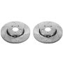 PowerStop JBR1550XPR PowerStop Evolution Performance Drilled, Slotted & Plated Brake Rotor Pair
