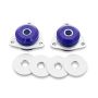 SuperPro 1994 Land Rover Discovery Base Rear Forward Radius Arm-to-Chassis Mount Bushing Set