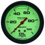 AUTOMETER ATM4221 2-5/8 Ultra-Nite Oil Press. Gauge 0-100psi