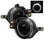 SPYDER 5021267 Halo Projector Fog Lights w/Switch - Smoke