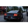 CORSA Performance 14332BLK Corsa 2015-2017 Ford Mustang GT 5.0 3in Cat Back Exhaust Black Dual Tips (Sport)
