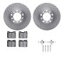 Dynamic Friction 6512-63168 Rotor Kit