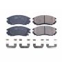 PowerStop 17-1104 PowerStop - Z17 Low-Dust Ceramic Brake Pads with Hardware