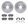 Dynamic Friction 6512-63337 Rotor Kit