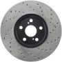Stoptech 128.44160R Drilled Sport Brake Rotor