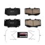 PowerStop Z23-502 PowerStop - Z23 Daily Driver Carbon-Fiber Ceramic Brake Pads with Hardware Kit