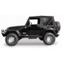 Rampage 68835 1997-2006 Jeep Wrangler(TJ) Complete Top - Black Diamond