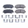 PowerStop 17-1793 PowerStop - Z17 Low-Dust Ceramic Brake Pads with Hardware