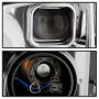 SPYDER 5086631 Projector Headlights - Sequential LED Turn Signal - Chrome