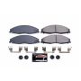 PowerStop Z23-1110 PowerStop - Z23 Daily Driver Carbon-Fiber Ceramic Brake Pads with Hardware Kit