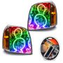 Oracle Lighting 7182-330 SMD Pre-Assembled Headlights, ColorSHIFT