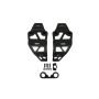 DV8 Offroad 20-22 Jeep JL 392/ Jeep JT Mojave Edition Dual Pod Light Mounts