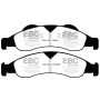 EBC Brakes DP61803 6000 Series Greenstuff Truck/SUV Brakes Disc Pads