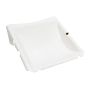 TRIPLE X RACE COMPONENTS TXRMID-BW-5497 Midget Nose Inside The Rail White