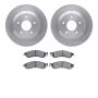 Dynamic Friction 6502-47091 Rotor Kit