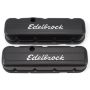 EDELBROCK EDE4683 Signature Series Valve Covers - BBC Tall Black