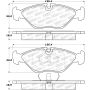 Stoptech 308.04030 Street Brake Pads