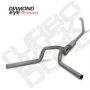 Diamond Eye Performance K4321S Diamond Eye KIT 4in TB DUAL SS: 00-03 FORD 7.3L F250/F350