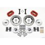 Wilwood 140-11012-DR Forged Dynalite Front Kit 11.00in Drilled Red 82-92 Camaro//Firebird