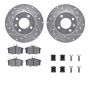 Dynamic Friction 7512-74079 Rotor Kit