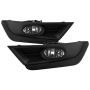 SPYDER 5084903 OEM Fog Lights W/Switch and Cover - Clear