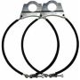 PETERSON FLUID PTR08-0106 Mount Brackets Late Mod. Pair