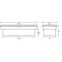 LUND 5150DB 67-99 Chevy CK (Gull-Wing Crossover Deep) Challenger Tool Box - Brite