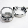 Granatelli Motor Sports 308540-1M V-Bands and Clamps - Mild Steel Interlocking